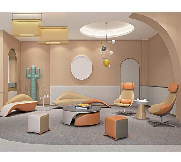 時(shí)尚休閑沙發(fā)-434