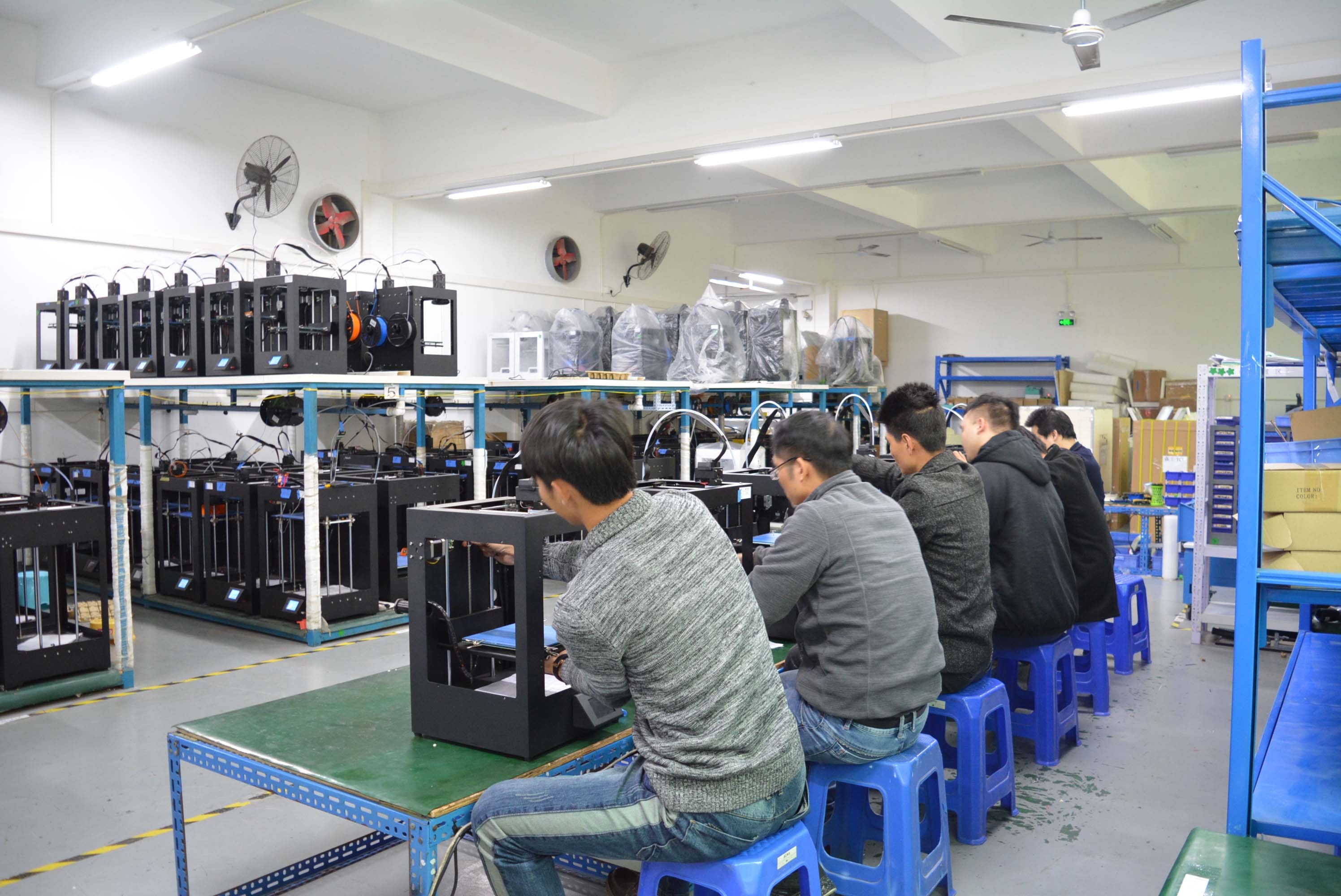 裝配混色3d打印機(jī)